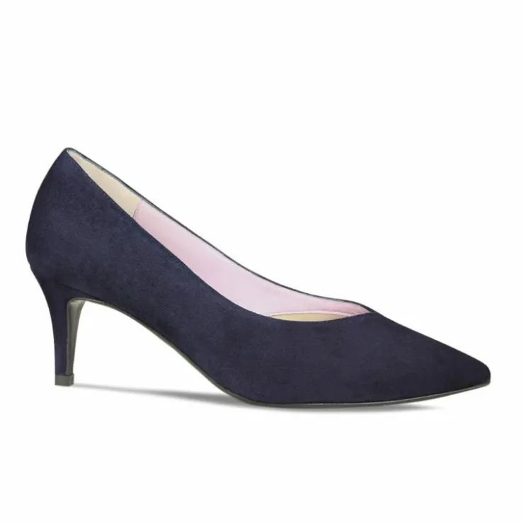 Sole Bliss Carmen: Navy Suede^ Heels