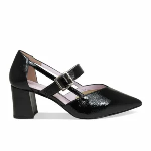 Sole Bliss Chloe: Black Patent Leather^ Heels