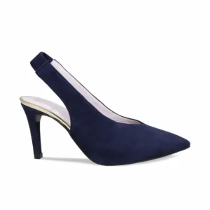 Sole Bliss Elsa: Navy Suede^ Heels