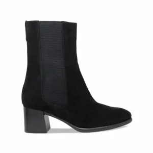 Sole Bliss Fern: Black Suede^ Boots