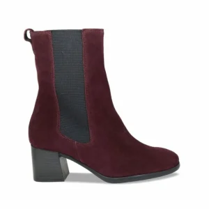 Sole Bliss Fern: Burgundy Suede^ Boots