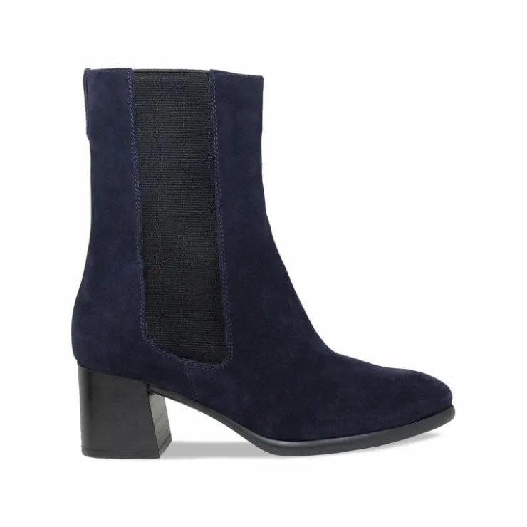 Sole Bliss Fern: Navy Suede^ Boots
