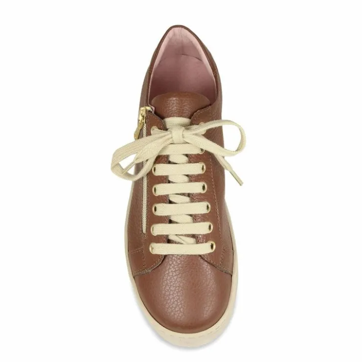 Sole Bliss Hampton: Tan Leather^ Flats | Sneakers
