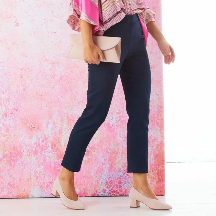 Sole Bliss Ingrid: Blush Suede^ Heels