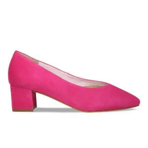 Sole Bliss Ingrid: Fuchsia Suede^ Heels