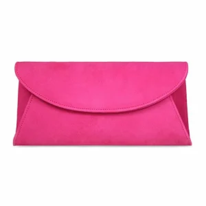 Sole Bliss Jenna: Fuchsia Suede^ Occasion Bags