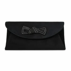 Sole Bliss Jenna-Kat: Black Suede^ Occasion Bags