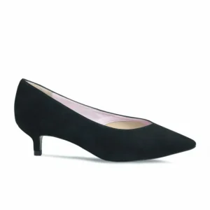 Sole Bliss Kitty: Black Suede^ Heels