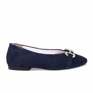 Sole Bliss Lydia: Navy Suede^ Flats