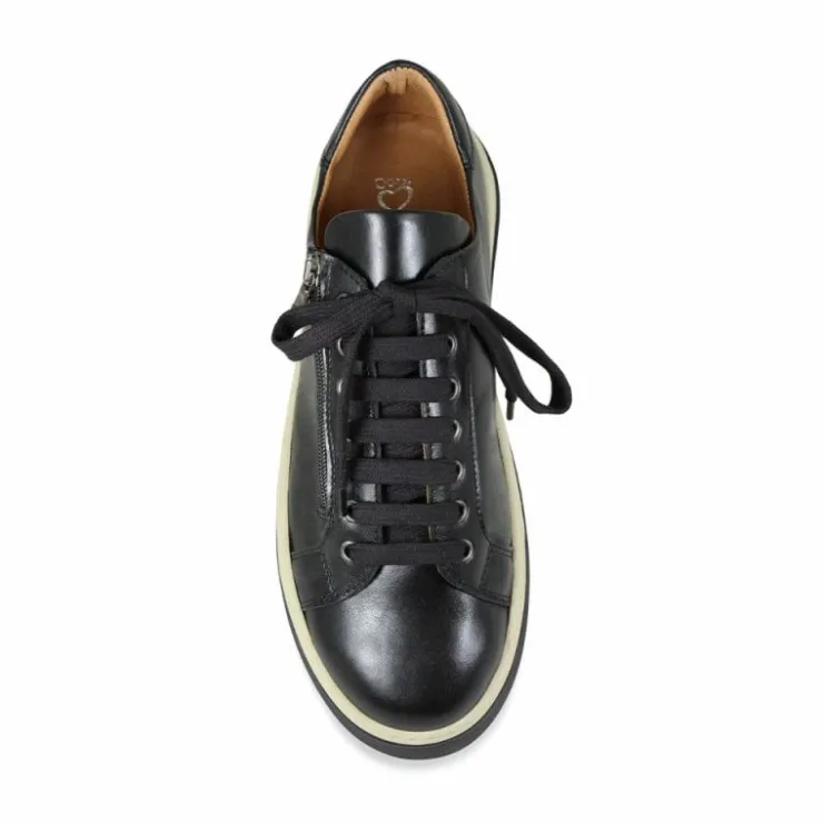 Sole Bliss MEN'S Statement: Black Leather^ Men's Collection