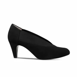 Sole Bliss Mercy: Black Suede^ Heels