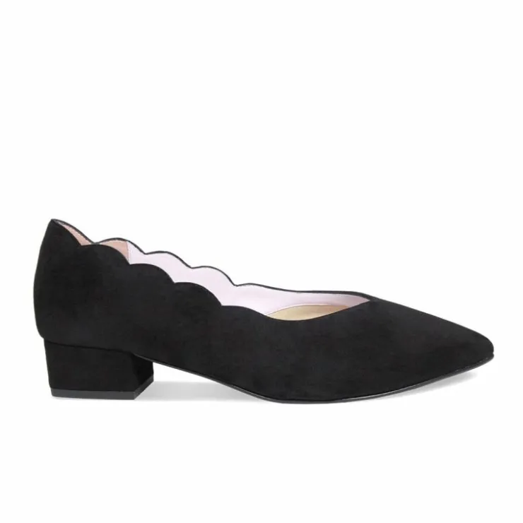 Sole Bliss Nova: Black Suede^ Heels | Flats