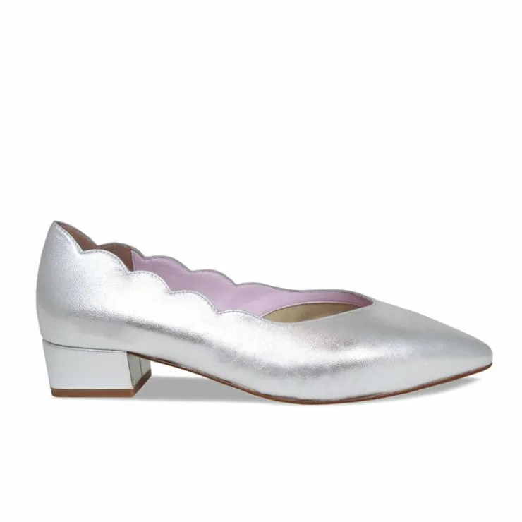 Sole Bliss Nova: Silver Leather^ Heels | Flats
