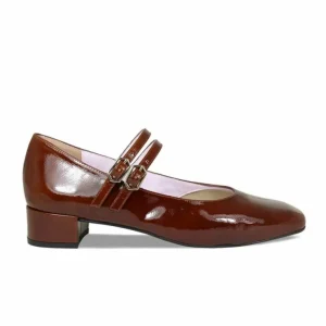 Sole Bliss Orla: Chestnut Patent Leather^ Heels | Flats