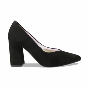 Sole Bliss Paloma: Black Suede^ Heels