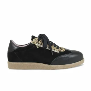Sole Bliss Pixie: Black Suede & Luxe Leopard^ Flats | Sneakers