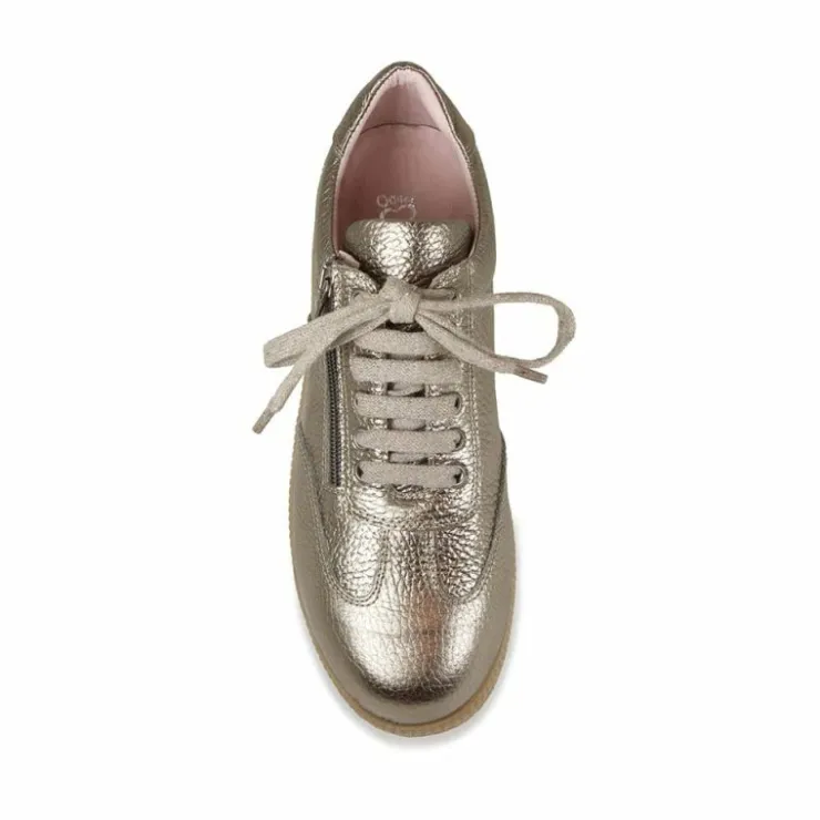 Sole Bliss Pixie: Bronze Leather^ Flats | Sneakers