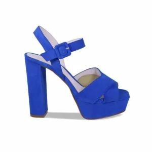 Sole Bliss Remy: Cobalt Suede^ Heels | Sandals