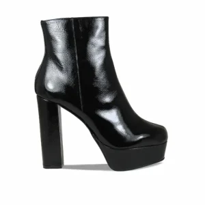 Sole Bliss Ronda: Black Patent Leather^ Heels | Boots