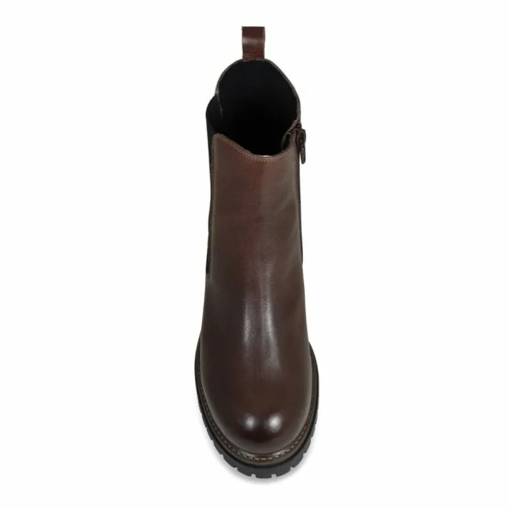 Sole Bliss Roxy: Chestnut Leather^ Boots