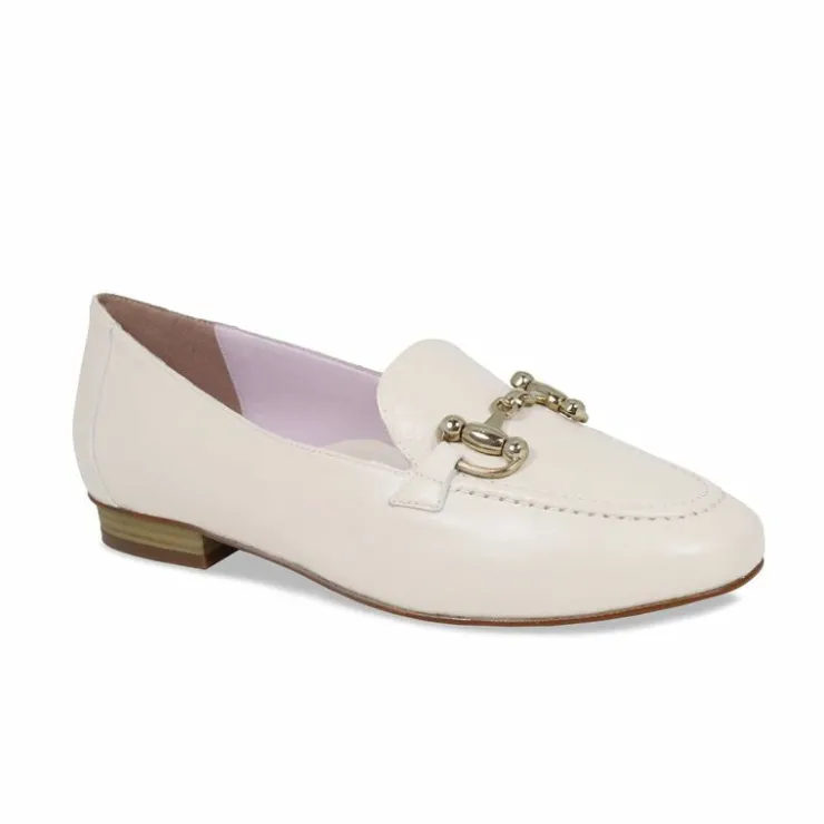 Sole Bliss Trinity: Cream Leather^ Flats | Loafers