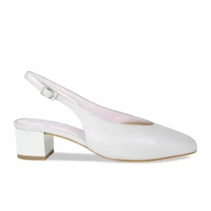 Sole Bliss Verity: Pale Gray Leather^ Heels